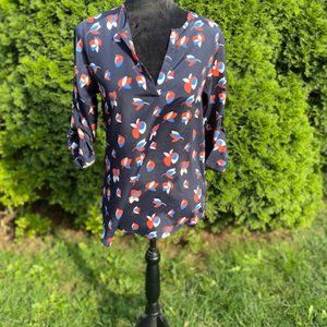 Printed Pixley blouse